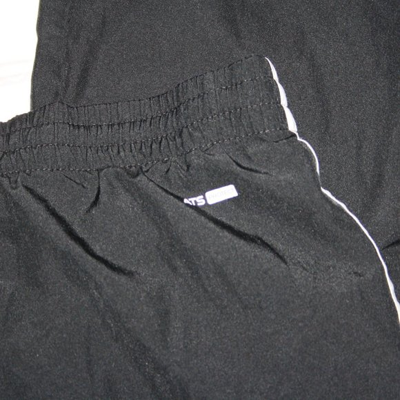 Men's Black and white Three Stripe Pants size Large Adidas - Picture 2 of 5